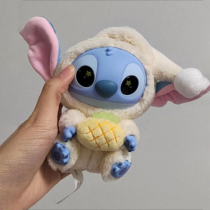Pendentif Stitch Kawaii - Figurine Vinyle Disney - Boîte Mystère 'Mangez Quelque Chose Avant De Dormir' - MINISO