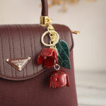 Rose Flower Bag Charm